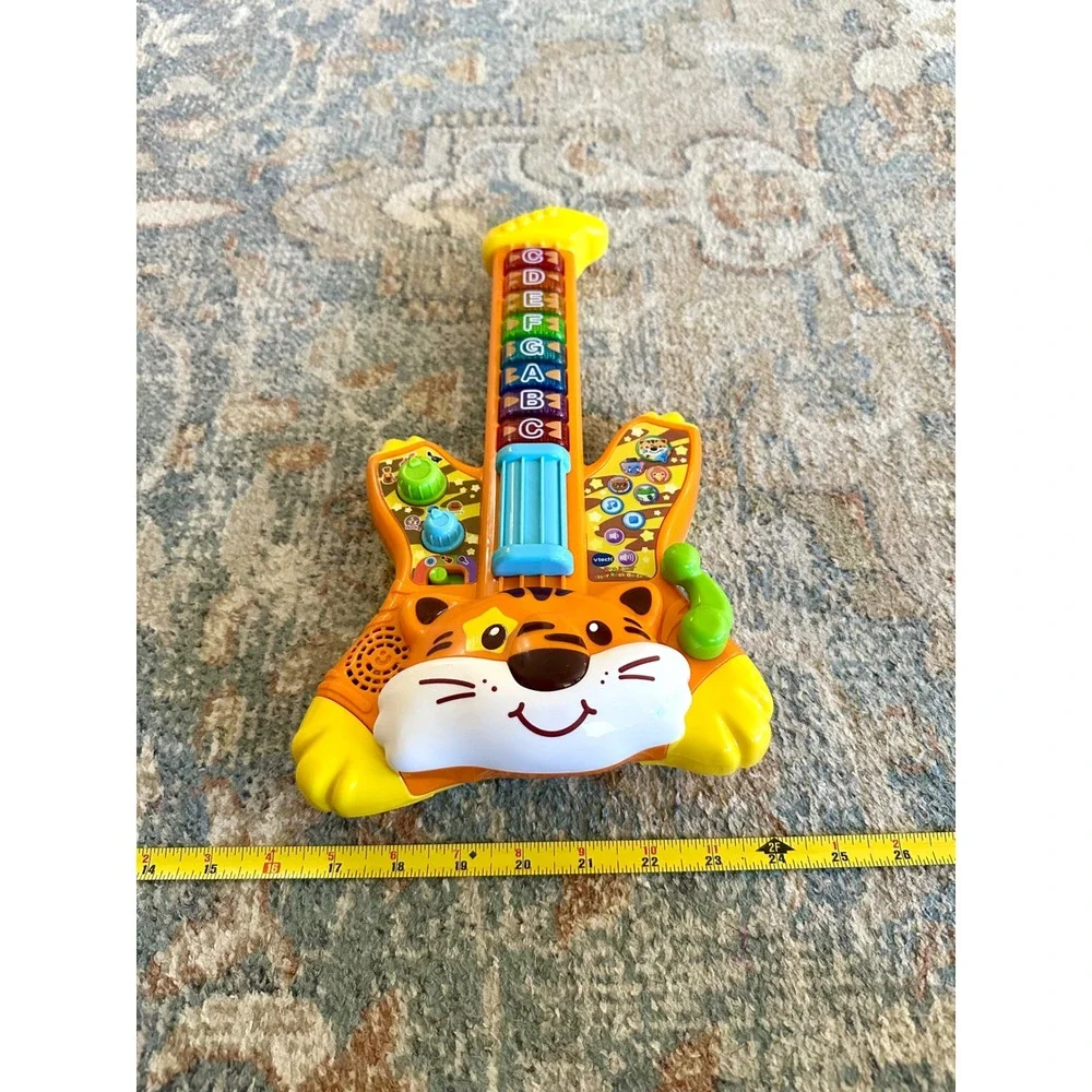 VTech Zoo Jamz Tiger Rock Guitar Toddler Kids Learning Toy‎
